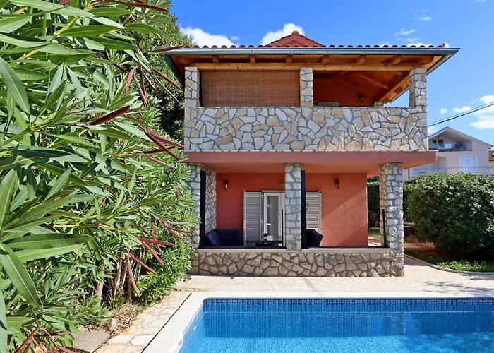 Family Friendly House With A Swimming Pool Nska, Krk - 23499 Tatil Evi *